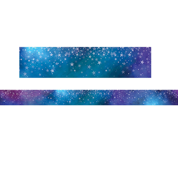 Mystical Magical Mystical Stars Border, 35 Feet