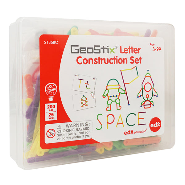 GeoStix® Letter Construction Set