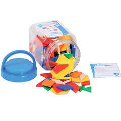 Pattern Blocks - Mini Jar - Set of 120