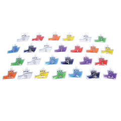 Rainbow Gel Alpha Boats - Set of 26