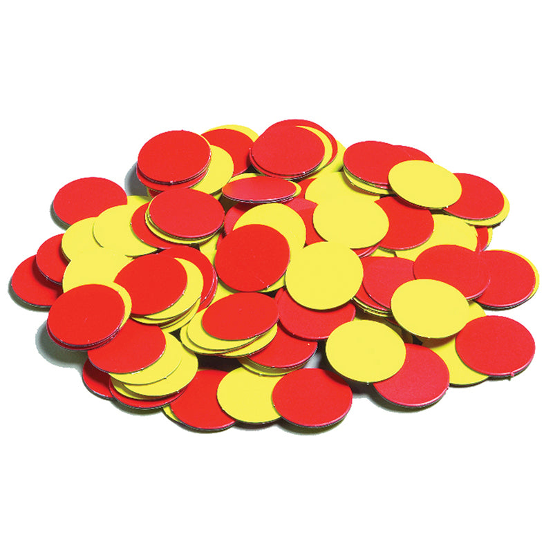 Two-Color Counters - Plastic - Magnetic - Set of 200