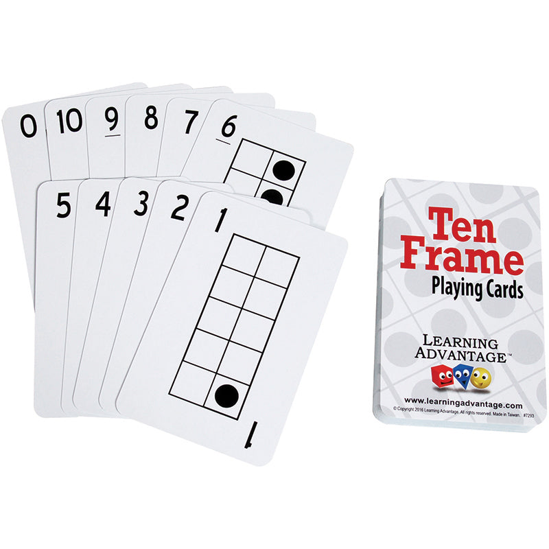 Ten Frame Playing Cards