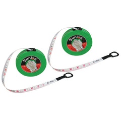 Wind Up Tape Measure, 33 ft., Pack of 2