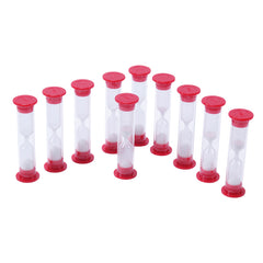 Sand Timers - 1 Minute - Set of 10