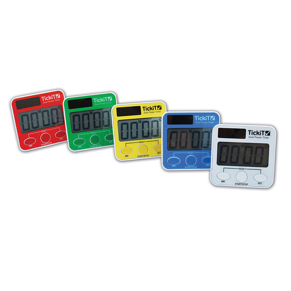 Dual Power Timer Set - Set of 5