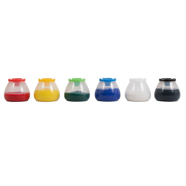 No Spill No Tip Paint Pots - Set of 6