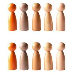 Peg People of the World - Set of 10