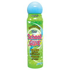 Dab'N Stic Non-Toxic Odorless School Glue, 1.75 oz Bottle, Dries Clear, Pack of 6