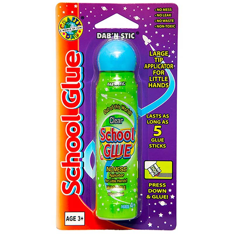 School Glue - Clear, Single Blister