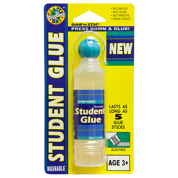 Student Glue - Clear, Single Blister