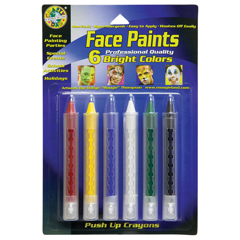 Push-Up Face Paints, Bright