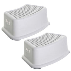 Multi-Purpose Step Stool - Grey Dots, Pack of 2