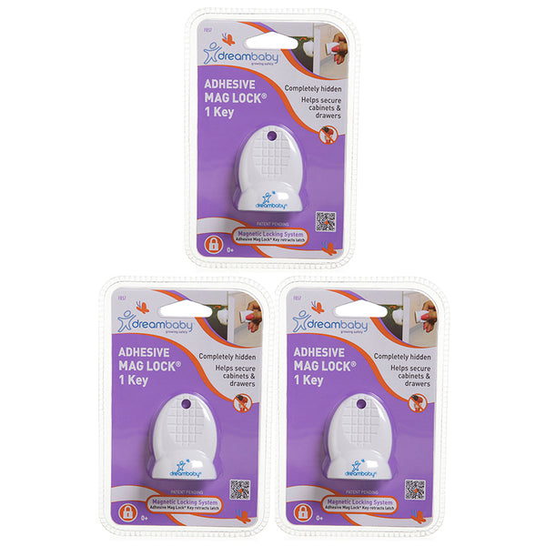 Adhesive Mag Lock Key, Pack of 3