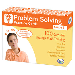 Problem Solving Practice Cards, Grade 5