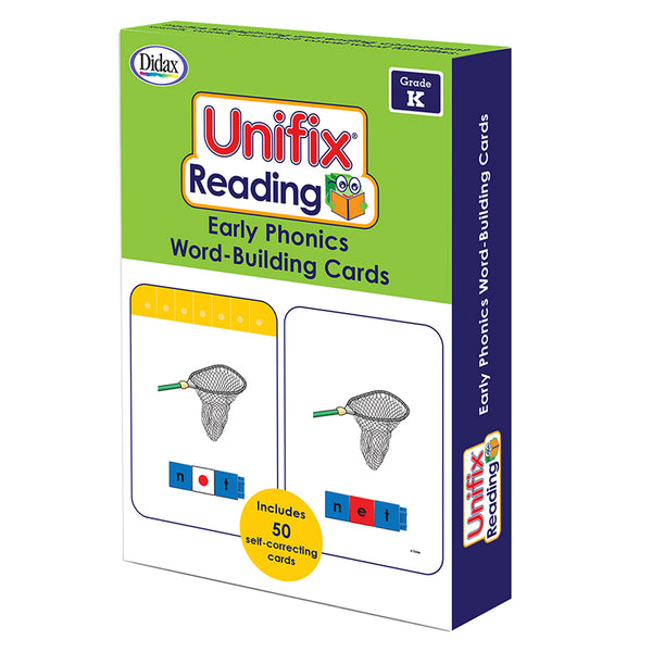 Unifix® Word Building Cards, Grade K