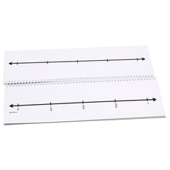 Fraction Number Line Flip Book