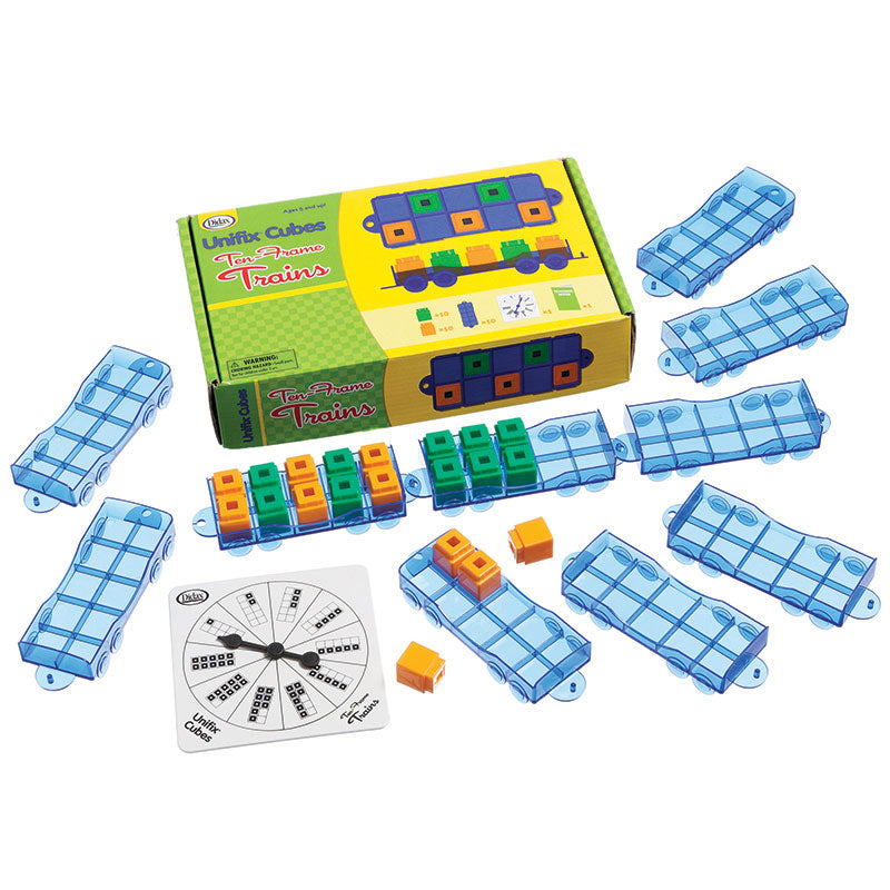 Ten-Frame Trains Activity Set