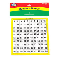 Hundreds Boards, Set of 10