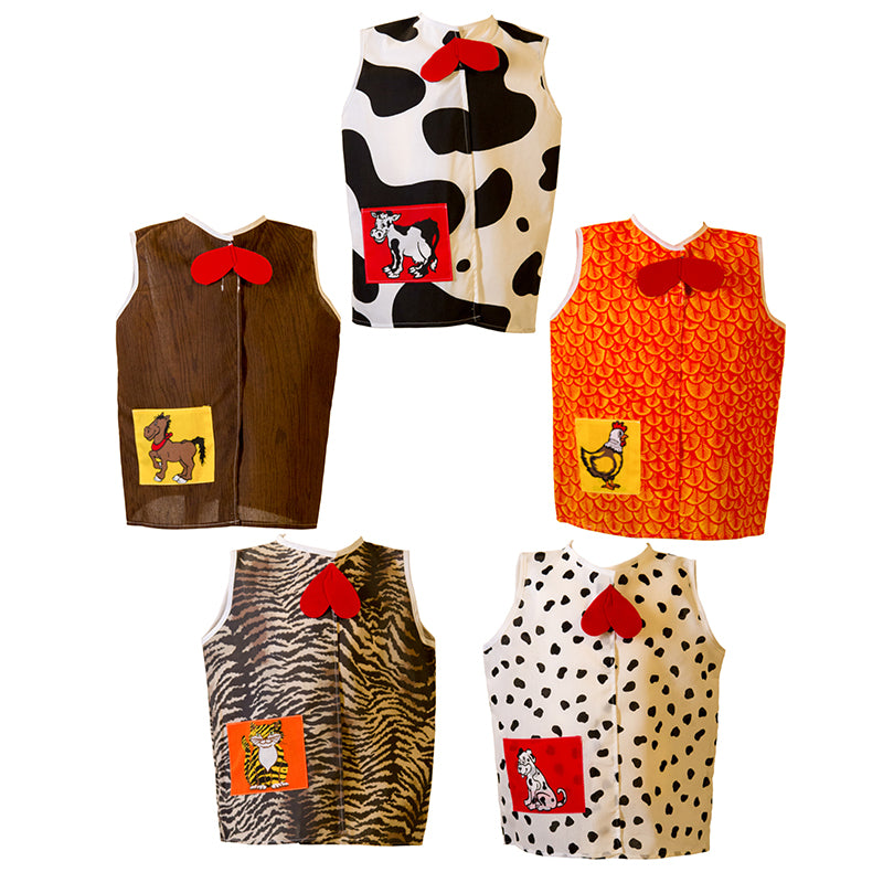 Toddler Animal Dress-Up Set, Set of 5