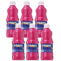 Washable Tempera Paint, Magenta, 16 oz, Pack of 6