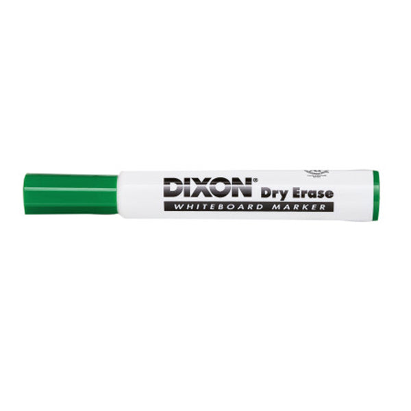 Dry Erase Markers Wedge Tip, Green, Pack of 12