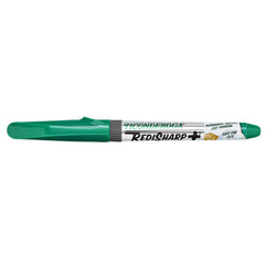 RediSharp+® Fine Point Permanent Markers, Green, Pack of 12