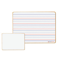 Double-sided Magnetic Dry-Erase Lined/Blank Board