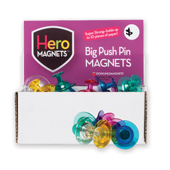 Hero Magnets™ Big Push Pin Magnets, Set of 30