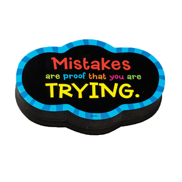 Magnetic Whiteboard Mistake Quote Eraser