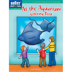 At the Aquarium Coloring Book