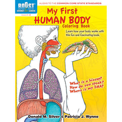 My First Human Body Coloring Book