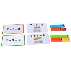 Connecting Number Rods Work Cards