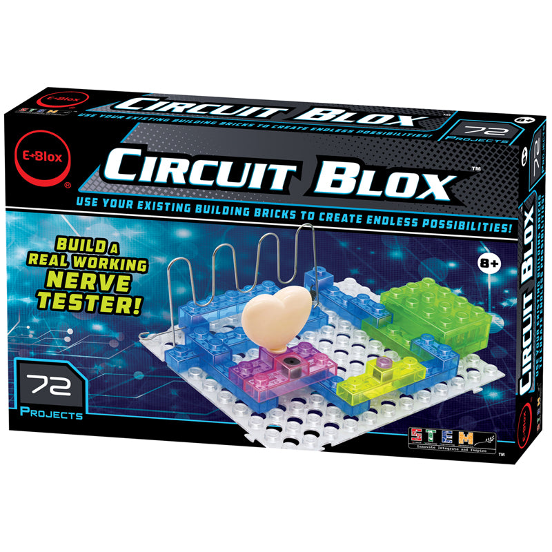 Circuit Blox 72, Circuit Board Building Blocks, 35 Pieces