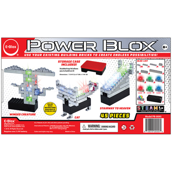 Power Blox Standard, LED Building Blocks, 45 Pieces