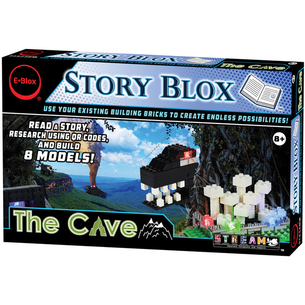 Story Blox - The Cave, Light-Up Building Blocks, 118 Pieces