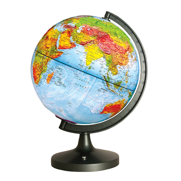 Dual Cartography LED Illuminated Globe, 11"