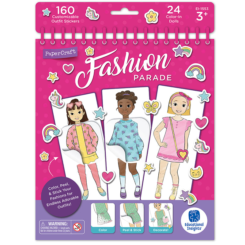 PaperCraft Fashion Parade Paper Dolls