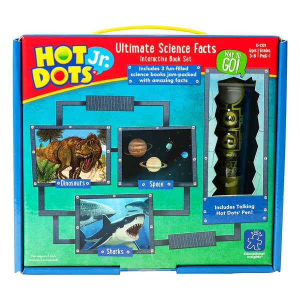 Hot Dots® Jr. Ultimate Science Facts Interactive Book Set With Pen