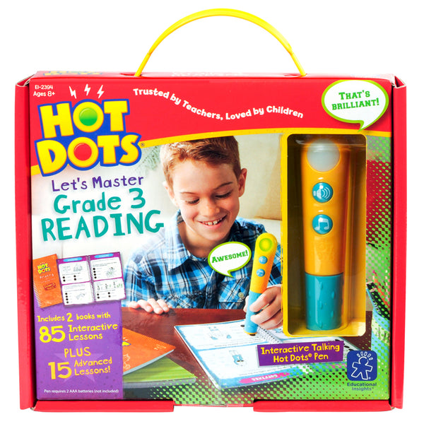 Hot Dots® Let's Master Grade 3 Reading