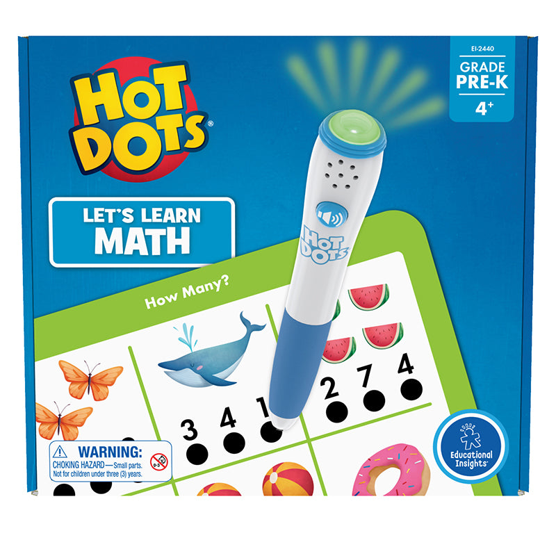 Hot Dots® Let's Learn Pre-K Math!