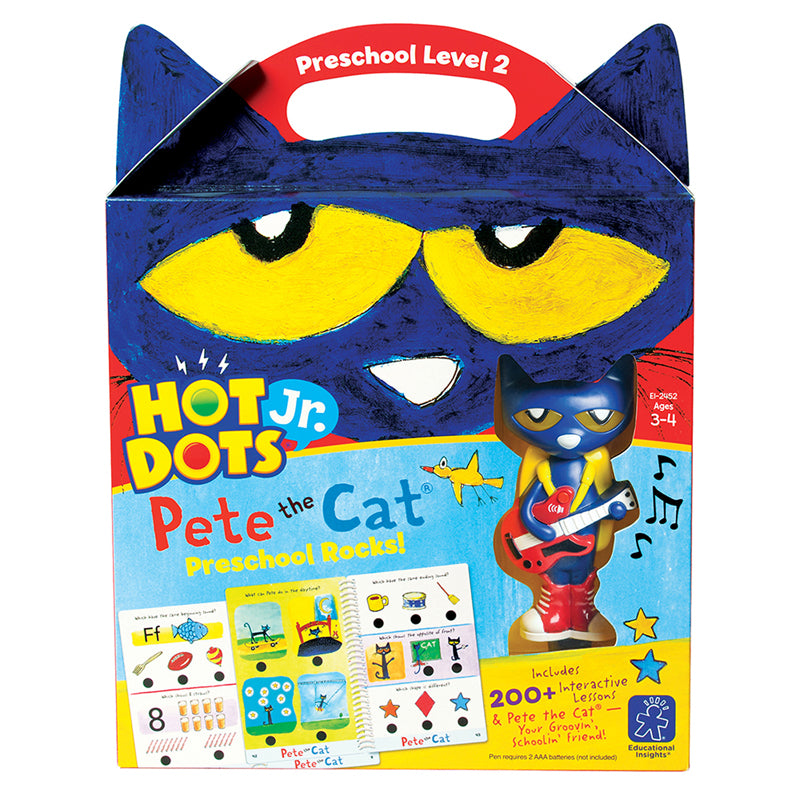 Hot Dots® Jr. Pete the Cat® Preschool Rocks! Set