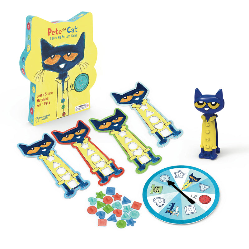 Pete the Cat® I Love My Buttons Game