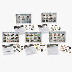 GeoSafari® Complete Rock, Mineral, & Fossil Collections, Set of 57