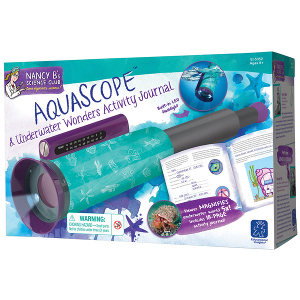 Nancy B’s Science Club® AquaScope™ and Underwater Wonders Activity Journal