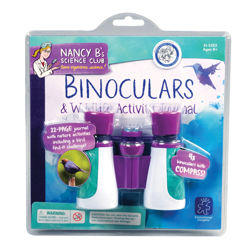 Nancy B’s Science Club® Binoculars and Wildlife Activity Journal