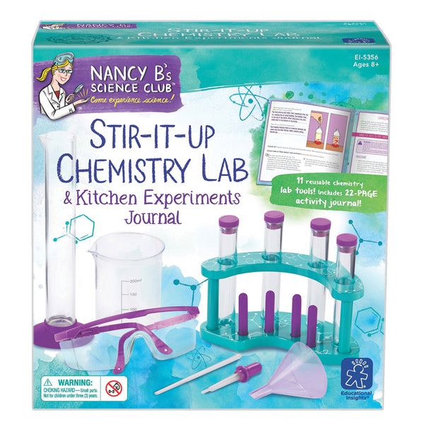 Nancy B's Science Club™ Stir-It-Up Chemistry Lab & Kitchen Experiments Journal