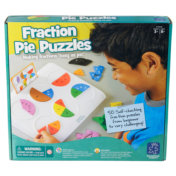 Fraction Pie Puzzles