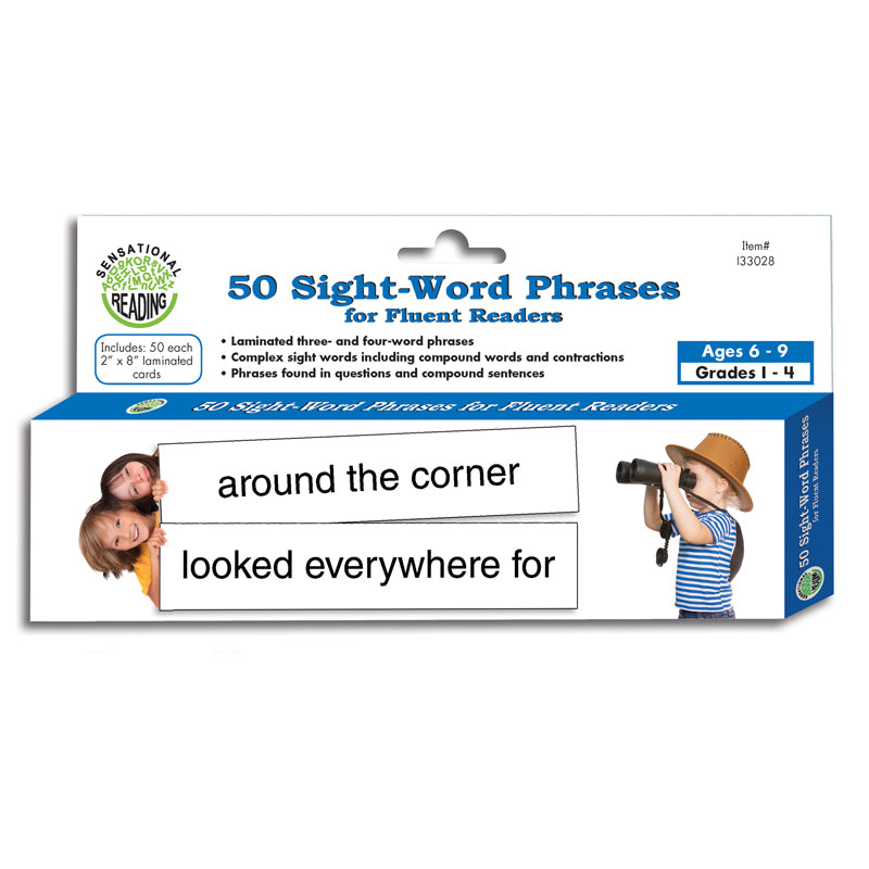 50 Sight-Word Phrases for Fluent Readers