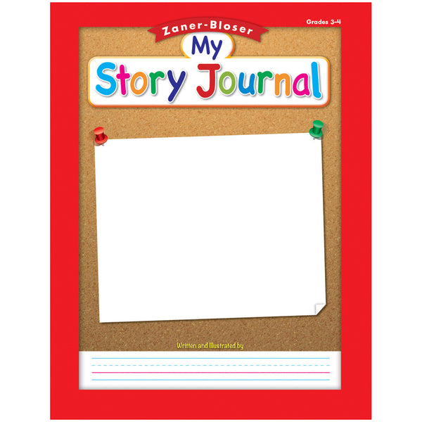 Story Journal, Grades 3-4, 3/8" Ruling