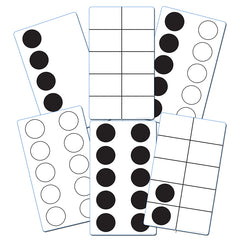 Ten-Frame Activity Cards, Set of 46